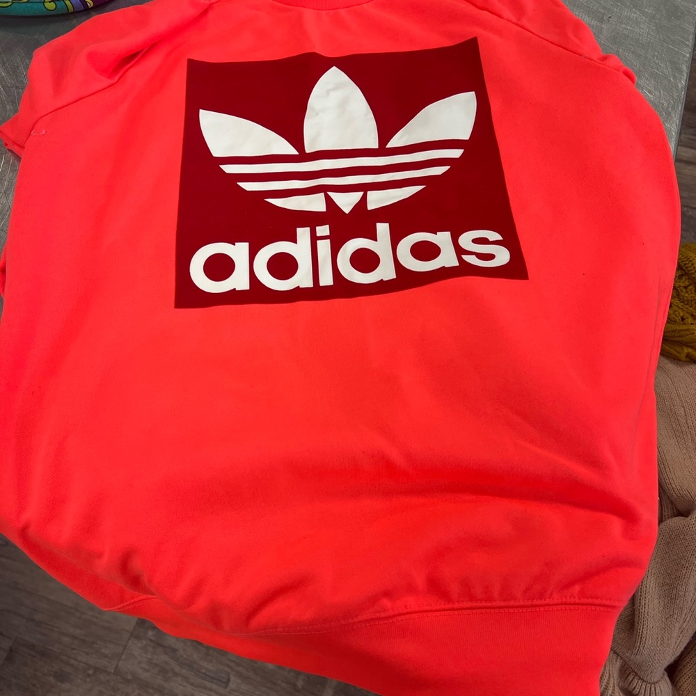 Adidas sweatshirt. Worn a couple times. Good used condition